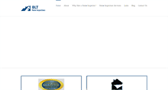 Desktop Screenshot of blthomeinspections.com